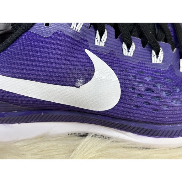 Nike Air Zoom Pegasus 34 Purple Running Shoes Womens Size 8 Athletic Trainer - Picture 5 of 9